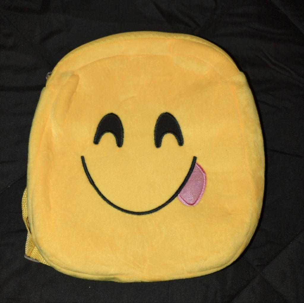 Nwot Emoji Backpack A Little Over 12 In Long.